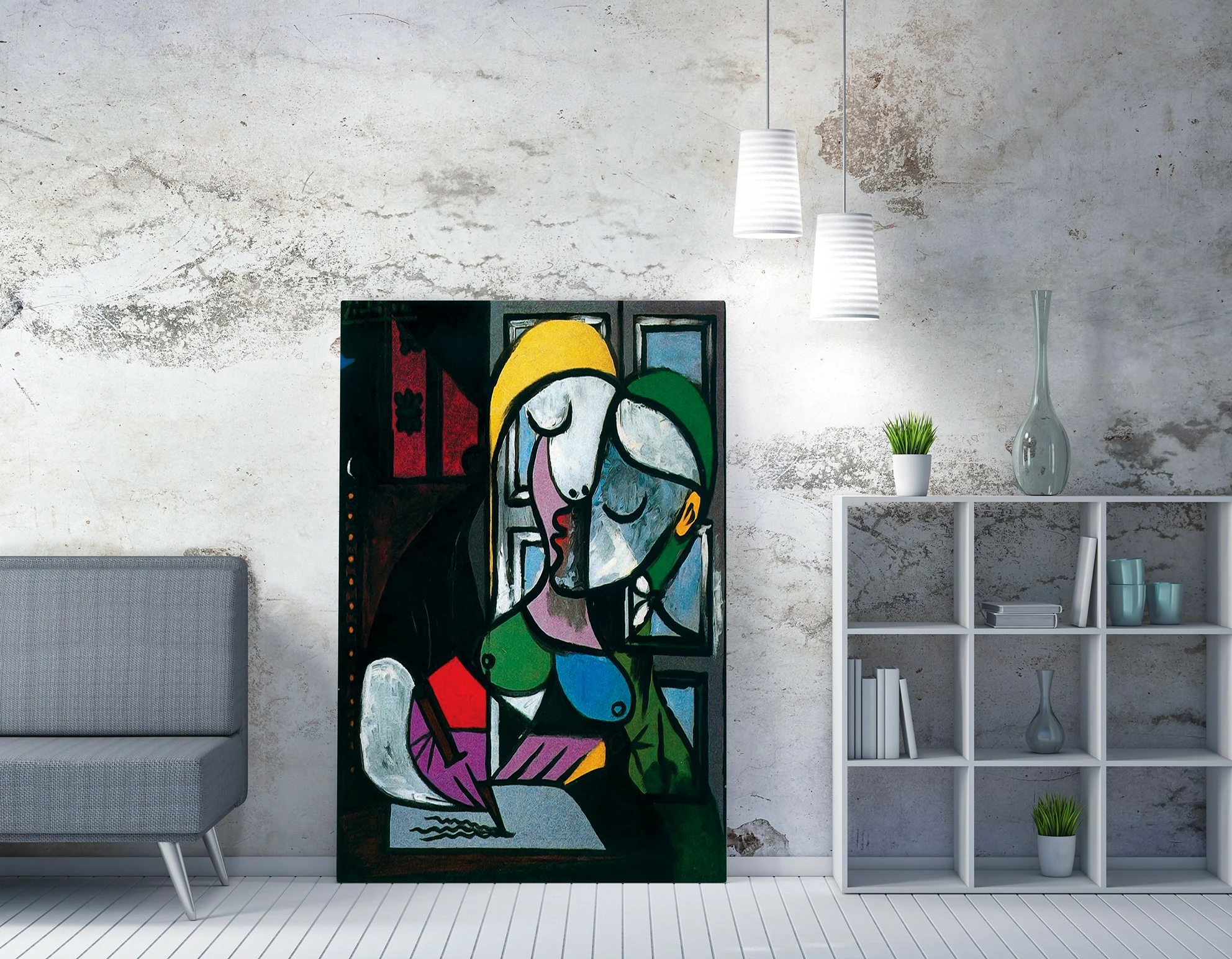 Pikturë dekorative në kanavacë Wallity, WY89, 70x100cm