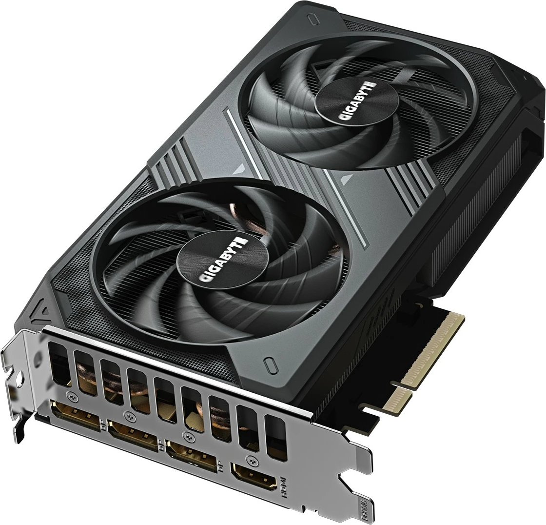 Kartelë grafike Gigabyte RTX 5060 WINDFORCE OC 8GB GDDR7 e zezë