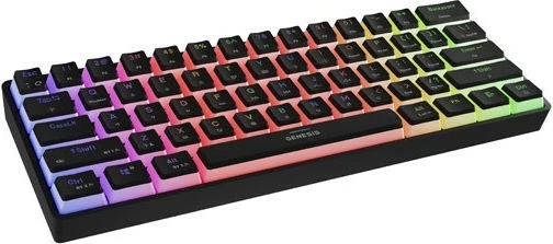 Tastierë mekanike Genesis Thor 660 G2 RGB, Gateron Brown, e zezë