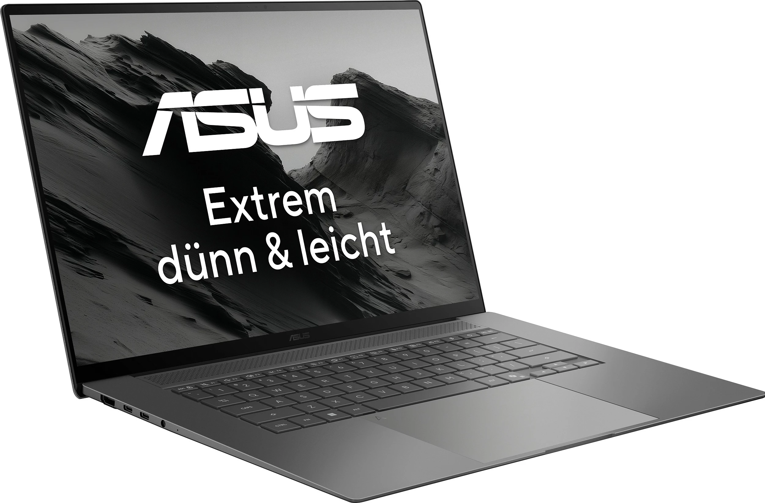 Laptop ASUS Zenbook S 16 UM5606GA-SS266W, Ryzen AI 9 465, 32GB RAM, 1TB SSD, 16" 3K, Windows 11 Home, gri