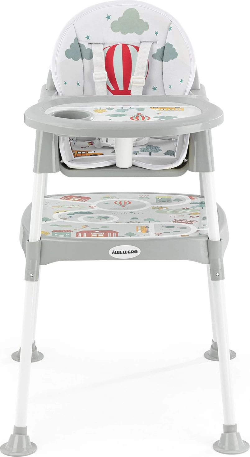 Karrige për bebe Evila Originals, RoadMap, ngjyrë gri