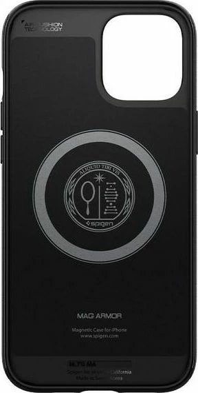 Mbështjellës Spigen Mag Armor ACS01865 për iPhone 12/12 Pro 6.1\", i zi mat, 1 copë