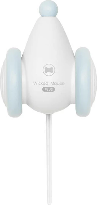 Lodër interaktive për mace Cheerble Wicked Mouse Plus, CWJ01-1, kaltër e bardhë