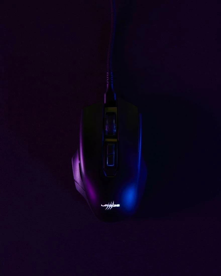 Maus gaming uRage Reaper 410, me kabllo, 12000 DPI, RGB, i zi