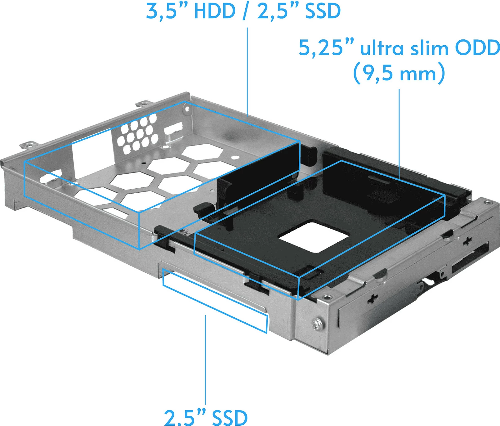 Kasë Chieftec UNI Series BU-12B-300, 300W, mATX, e zezë