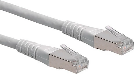 Kabllo rrjeti ROLINE Cat6 S/FTP 5 m, RJ-45, gri