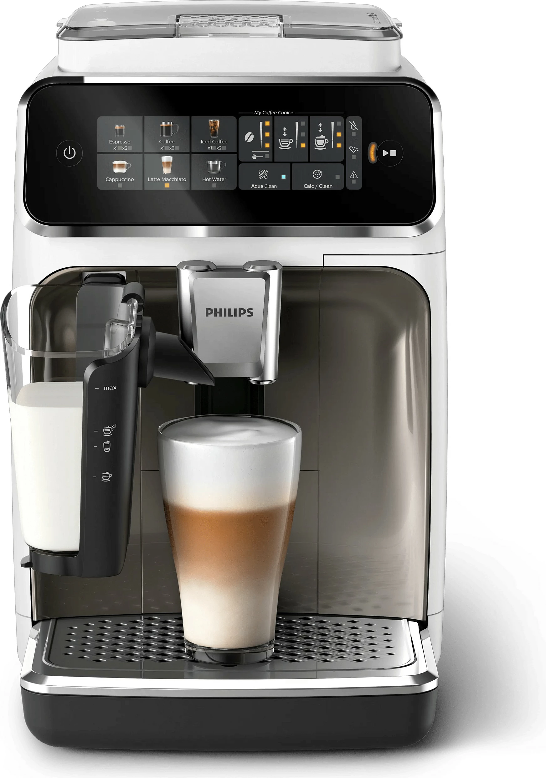 Aparat kafeje automatik Philips Series 3300 EP3343/90, i bardhë