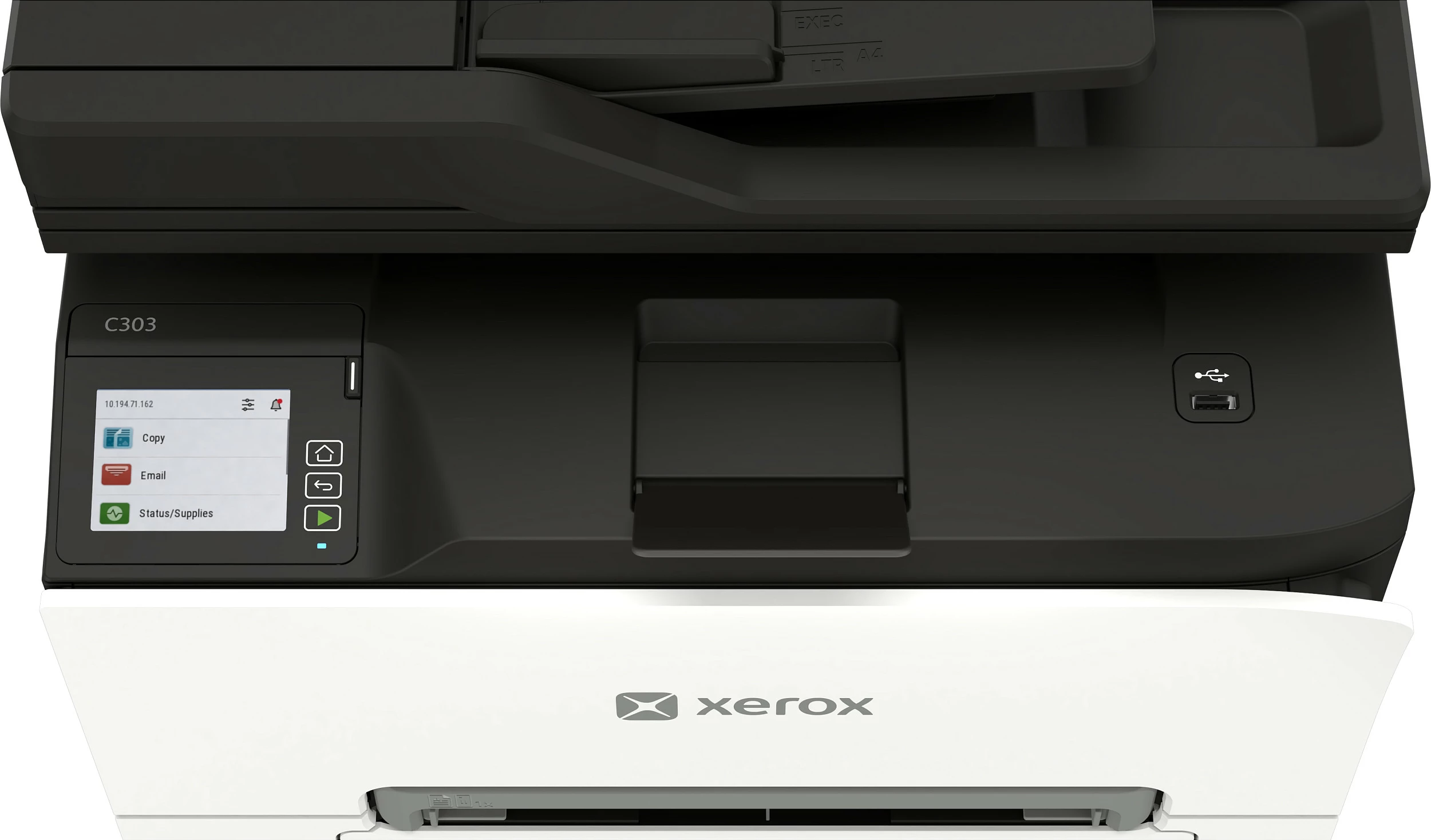Printer multifunksional Xerox C303, 4n1 laser me ngjyra, A4, 30 faqe/min, bardhë/zi