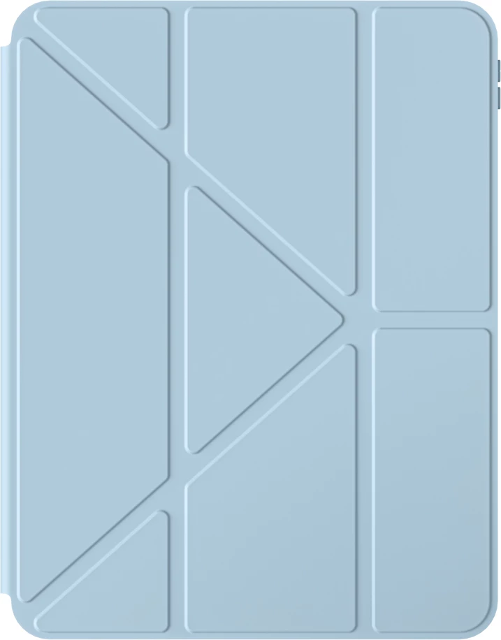 Mbështjellës tablet, AmazingThing Titan Pro Mag, për iPad 11" 2025 dhe iPad 10.9" 2022, magnetik me qëndrim 720°, dizajn i ndashëm, mbajtëse Apple Pencil, blu