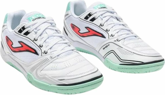 Atlete futbolli për meshkuj Joma Dribling Indoor 2632, të bardha dhe tyrkiz