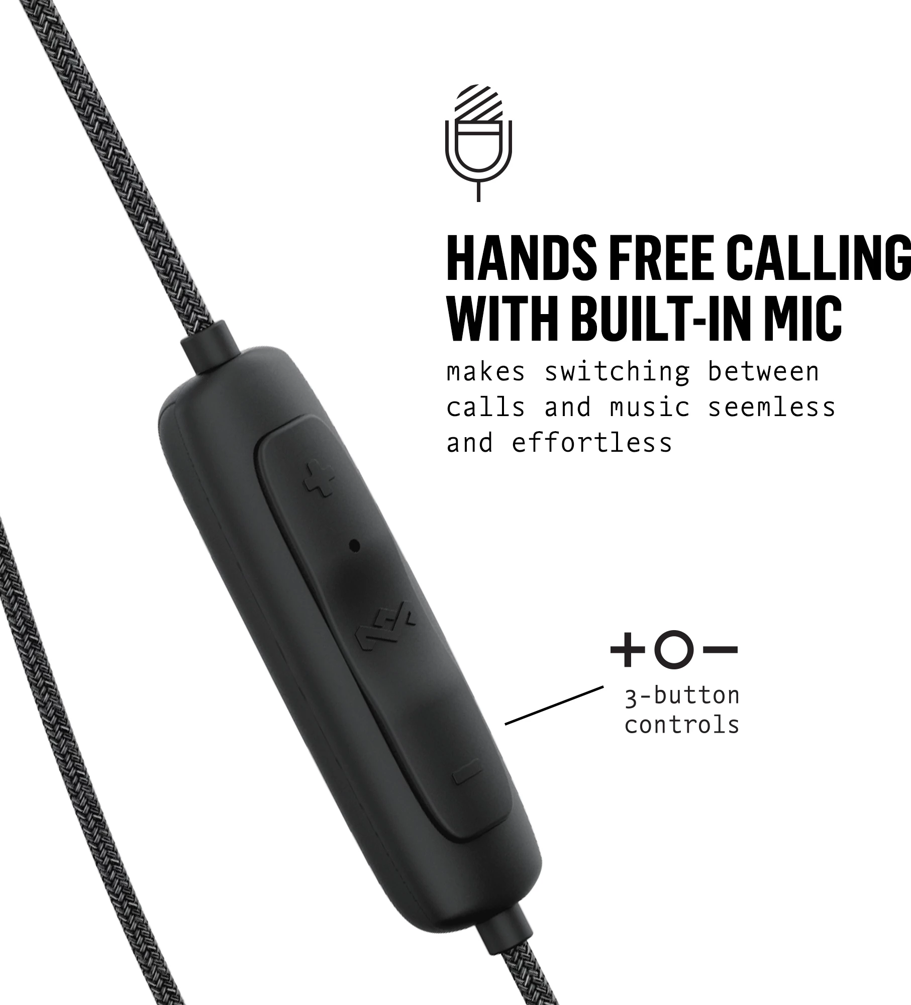 Kufje House of Marley Smile Jamaica Wireless 2, Bluetooth 5.0, 9 orë bateri, IPX4, të zeza