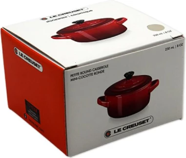 Kaserolë e vogël mini cocotte, Le Creuset, 71901107160100, 0.2 L, stoneware, meringue e bardhë