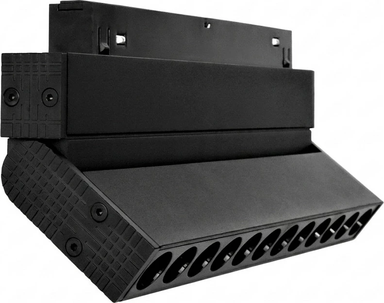 Ndriçues LED për shinë 48V Miboxer, Grille Foldable 10W, CCT, Zigbee 3.0 + 2.4G, i zi
