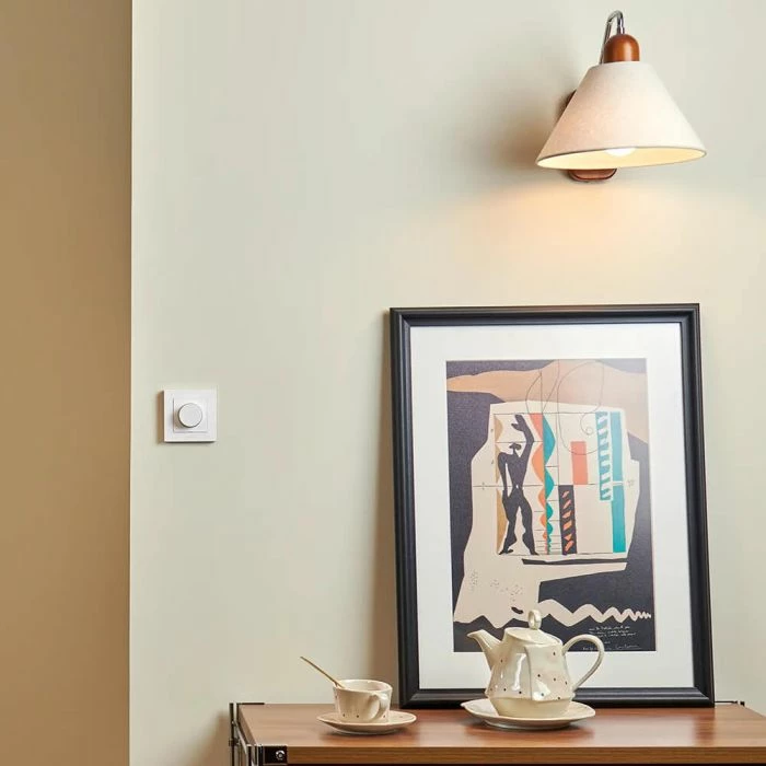 Switch dimmer smart AQARA Dimmer Switch H2 EU KD-R01D-G, Matter, Thread/Zigbee, monitorim energjie, gri