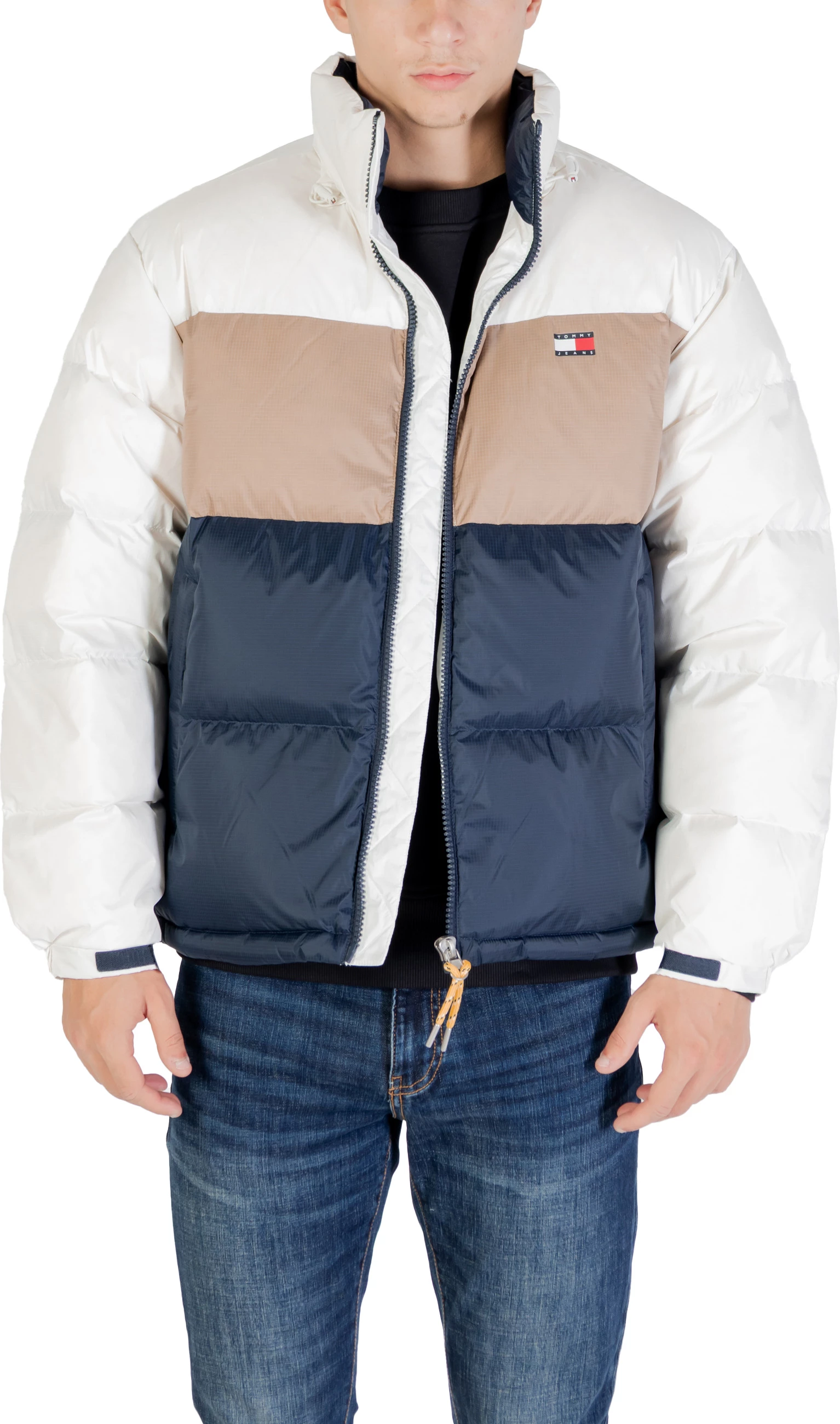 Jakne për meshkuj Tommy Hilfiger Jeans TJM Alaska Down CLBK DM0DM22117, krem [Madhësia: XL]