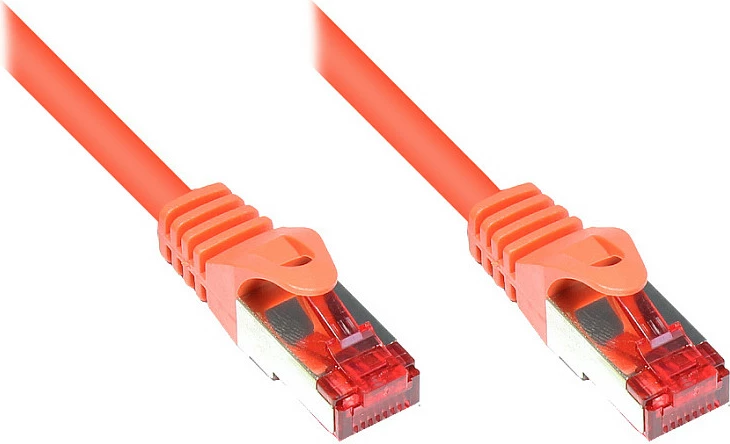 Kabllo rrjeti GoodConnections Cat 6 S/FTP PiMF 0.5m, portokalli