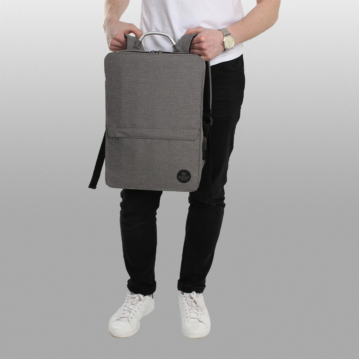 Çantë laptopi Zoozie Bags, anthracite, 3154