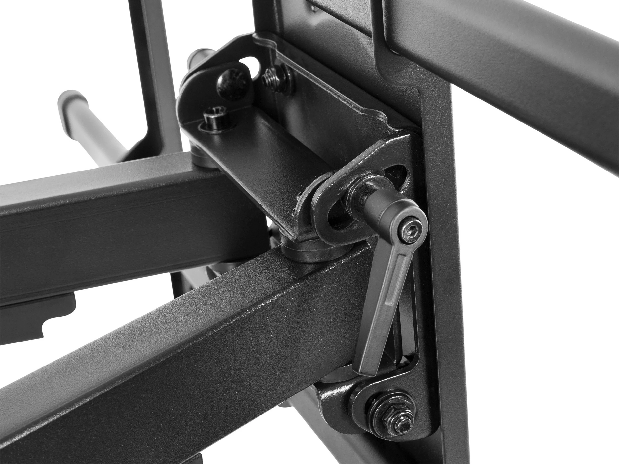 Mbajtëse muri TV EQUIP, 37"-90", e pjerrët dhe e rrotullueshme, VESA 200x200, 75 kg, e zezë