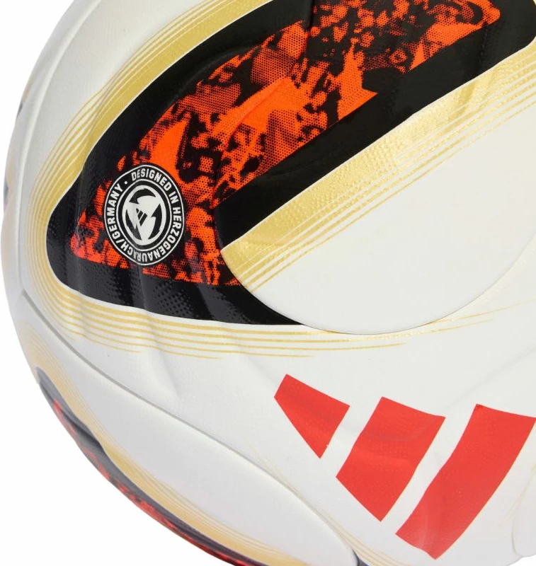 Top futbolli adidas Bundesliga 26/27 Torfabrik Competition KG6045, të bardhë-portokalli-ari [Madhësia: 5]
