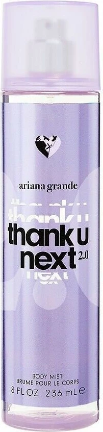 Body Mist për femra Ariana Grande Thank U Next 2.0, 236ml