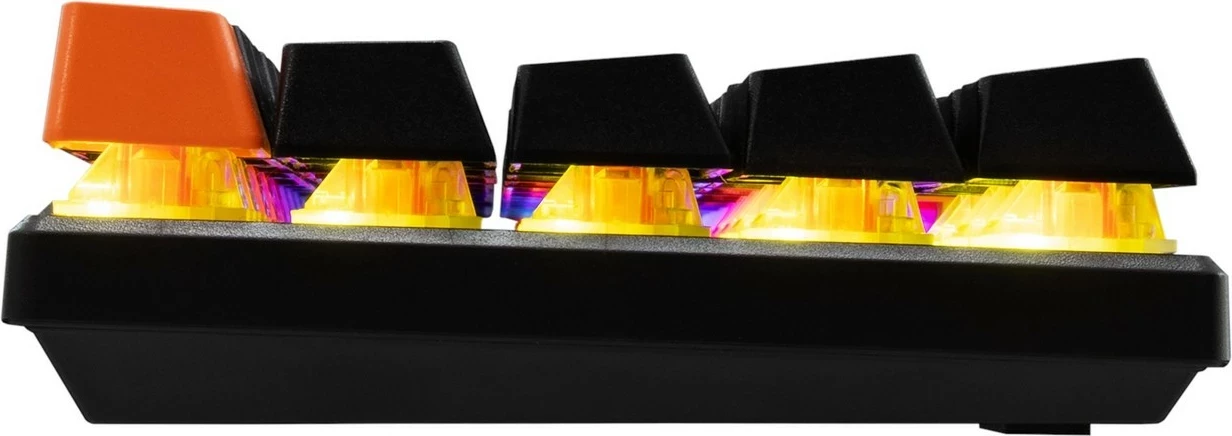 Tastierë mekanike Baracuda Dolphin BGK-03111, 60%, red switch, RGB, black, US