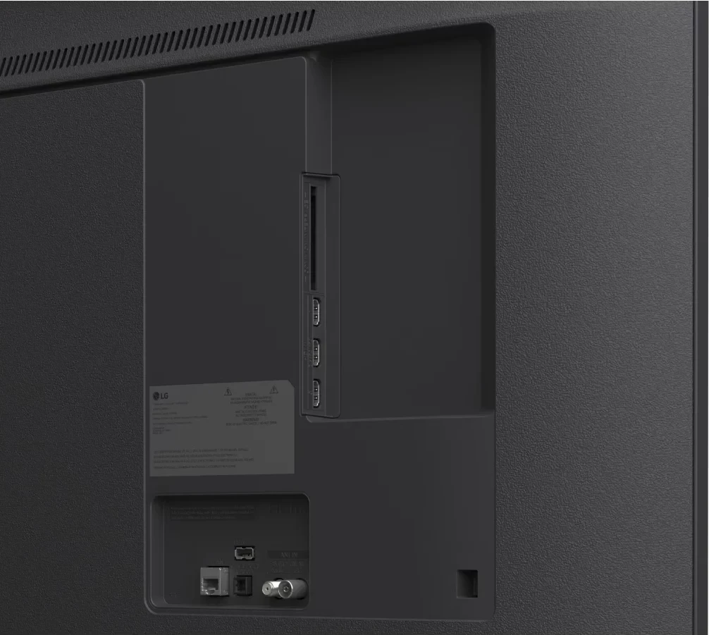 Televizor LED 65", LG 65NANO80A3B, 4K Ultra HD NanoCell, webOS 25, 60Hz, procesor AI α7 Gen8, ngjyrë e zezë