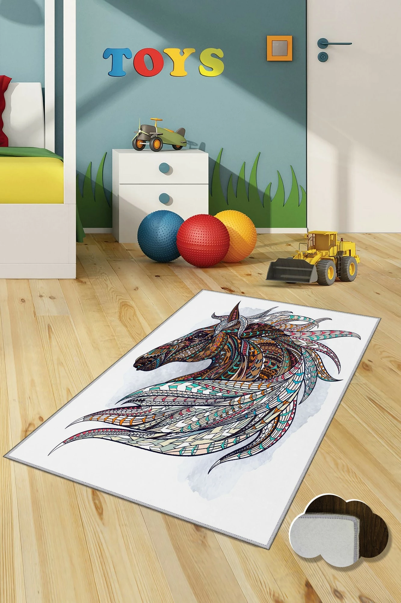 Qilim Conceptum Hypnose, shumëngjyrësh, 140x220cm, HMNT66