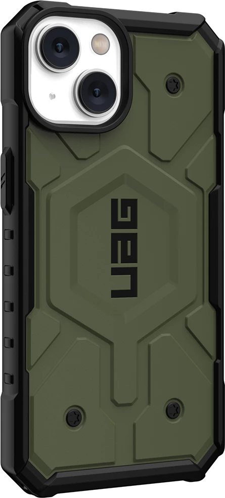 Mbështjellës UAG Pathfinder MagSafe për iPhone 14 Plus, i gjelbër