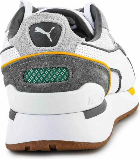 Atlete për meshkuj Puma, të bardha dhe gri