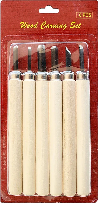 Wood Carving Set – 6 Copë