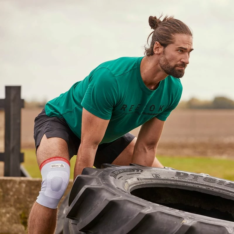 Mbështjellëse gju për stërvitje Reebok SpeedWick, ngjyrë blu