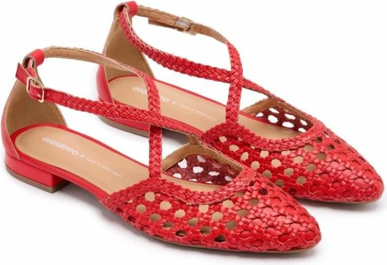 Këpucë femra Gioseppo LESKOVIC, të kuqe