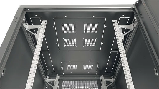 Kabinet serveri EFB Elektronik Serverschrank-PRO 42HE (42U), 1963x800x1000mm, RAL 9005 i zi