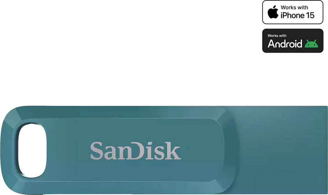 USB stick Sandisk Ultra Dual Drive Go 512GB, USB Type-C, turquoise