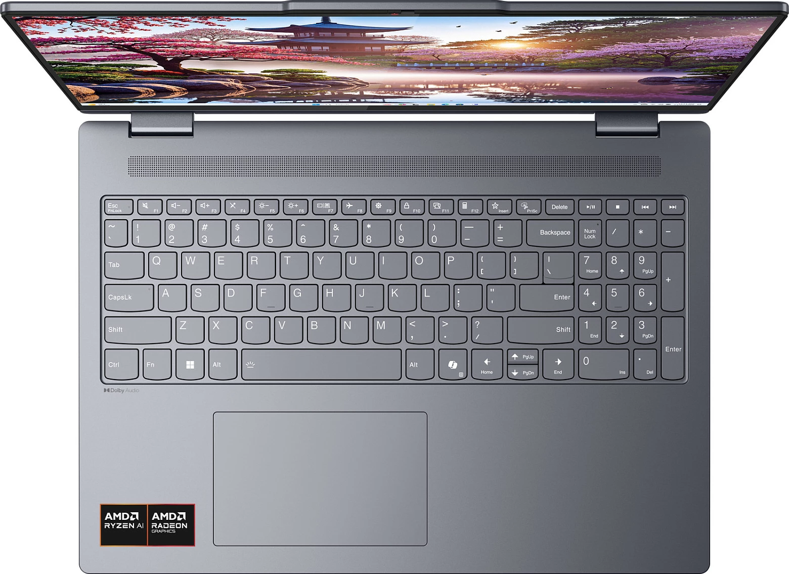 Laptop 2-në-1 Lenovo IdeaPad 5 16AKP10, AMD Ryzen AI 5, 16GB RAM Memorje, 1TB SSD, 16" Touch, Luna Grey