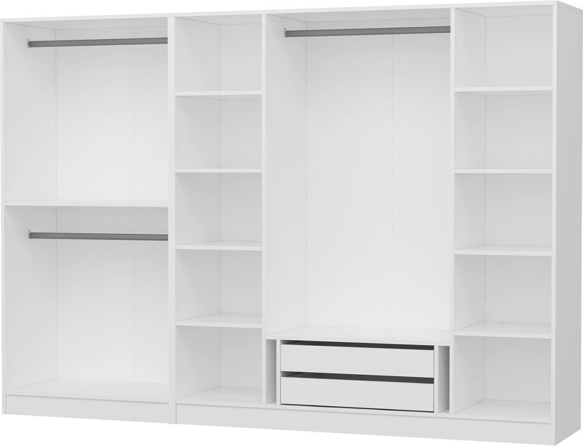 Dollap Skye Decor, ngjyrë e bardhë, Kale Country, 3846