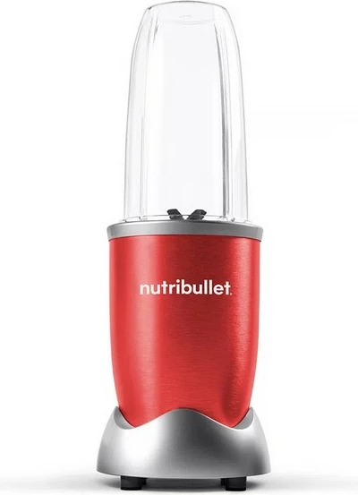 Blender NutriBullet NB606R 600 W 700 ml + 500 ml, 6 thika, Tritan, set 2 gota, i kuq
