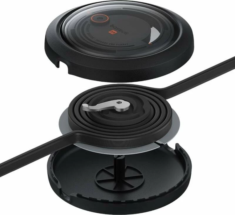 Kabllo USB Baseus Free2Draw BSU4920, USB-C në USB-C + microUSB + Lightning, 1.1 m, 100W, e zezë