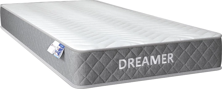 Krevat me dyshek Athos-Dreamer, ngjyrë sonoma, 90x190cm