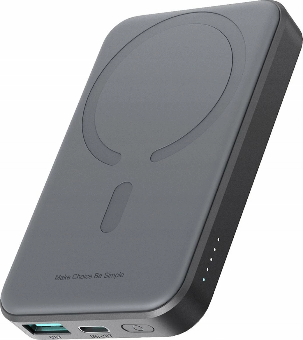 Powerbank magnetik Joyroom JR-W020 Mini 10000mAh MagSafe wireless 15W, i zi