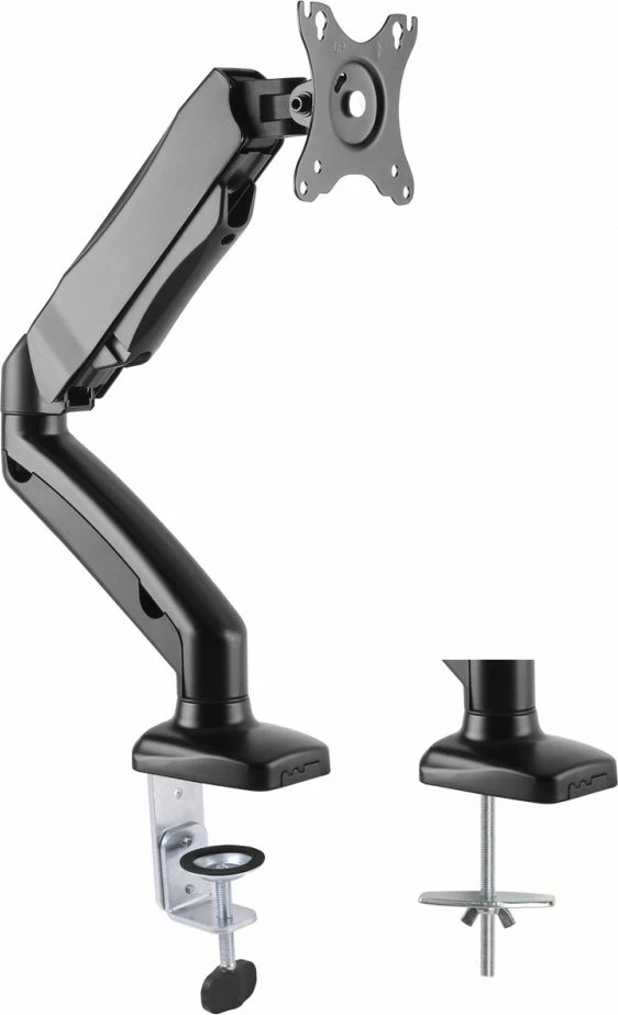 Mbajtëse tavoline për monitor Art L-15GD 13"-27" deri 6.5 kg VESA 75x75/100x100, e zezë