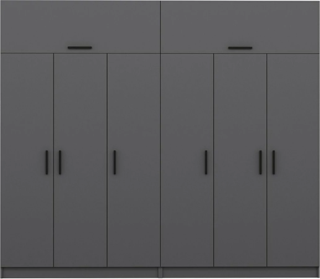 Dollap Skye Decor, ngjyrë antracit, 5267