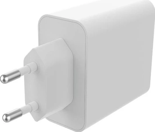 Karikuesi Mophie GaN, Dual USB-C 67W, i bardhë