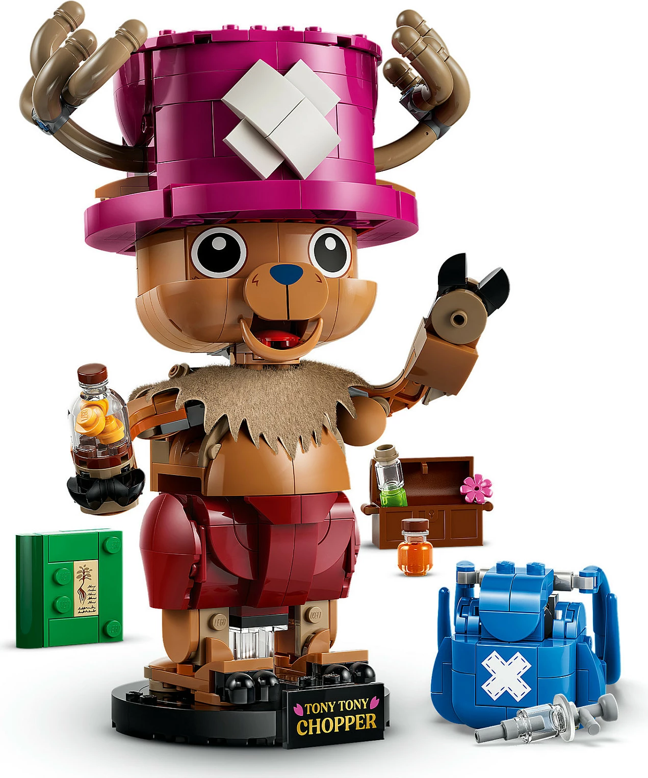 Set LEGO One Piece 75643 Tony Tony Chopper, 577 copë, 9+, shumëngjyrësh