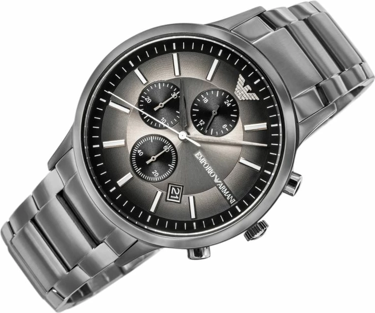 Orë dore për meshkuj Emporio Armani, titanium