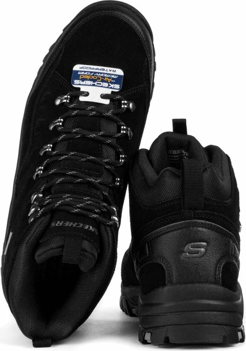 Atlete për meshkuj Skechers, të zeza [Madhësia: 47.5]