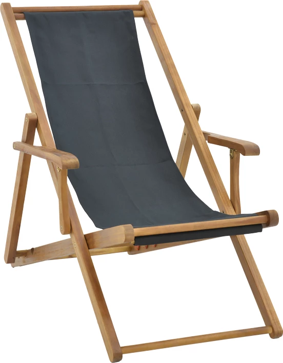 Shezlong Xurian dru akacie natyrale-pvc zi