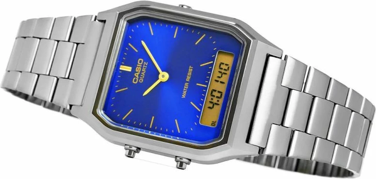 Orë dore për femra Casio, titanium