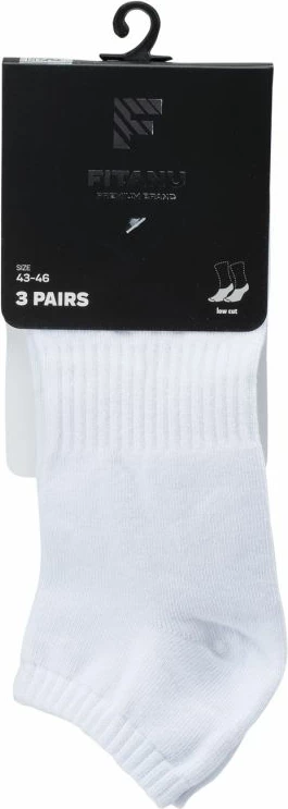 Çorape Fitanu unisex, të bardha [Madhësia: 35 - 38]