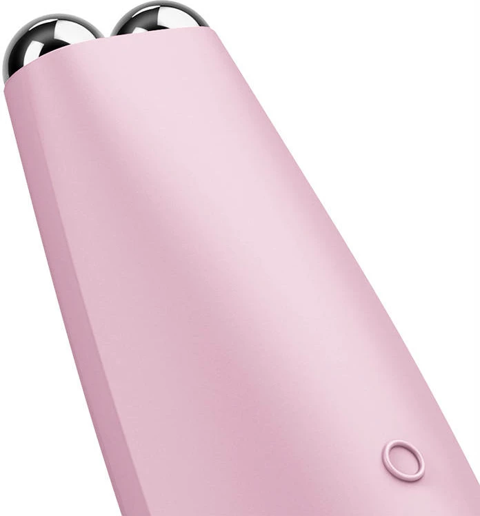 Pajisje për lifting të fytyrës me mikro-rrymë Geske MicroCurrent Face-Lift Pen 6 in 1, me aplikacion, rozë